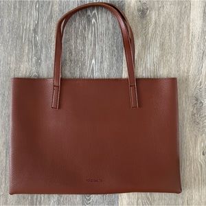 Vince Camuto Pebble All Vegan Leather Tote bag, retail $128
